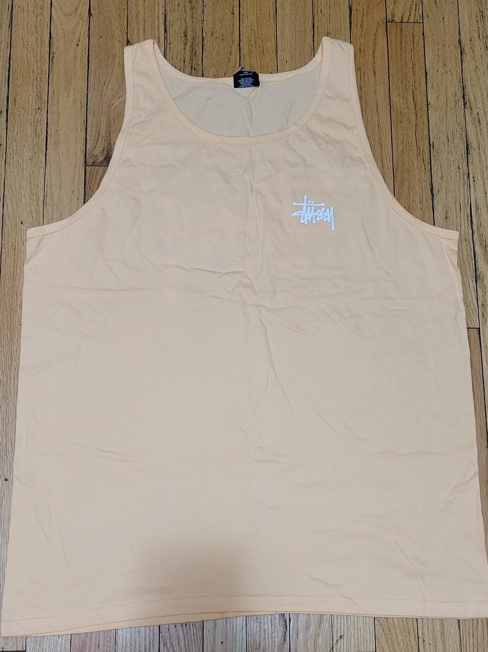 Stüssy Tank Top XXL Peach NWOT